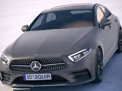 Mercedes CLS AMG 2019 3D model