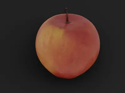 Apple Low-poly 3D model