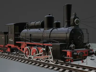 Train 3D model
