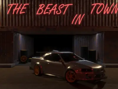 Game Enviornment  3D model