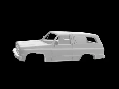 Chevrolet Blazer 1989 3D print model