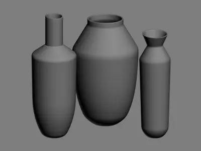 vase 36 3D model purchase