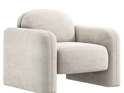 Sonoma Armchair By Vorsen 3D model