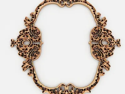 set of 42 frames 3D model