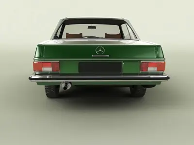 Mercedes-Benz W114 Coupe 3D model