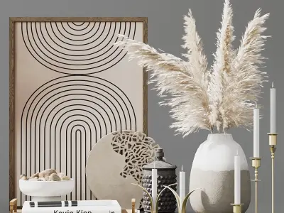 Decoration Set 01 3D model