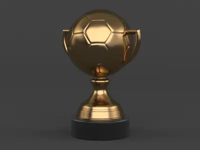 Trophy Cups 3D model 10