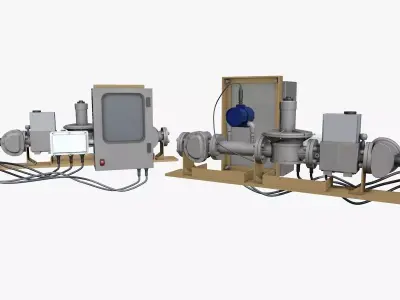 Electricity Generator Model 3D model