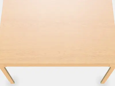 EKEDALEN extendable table 1 Low-poly 3D model