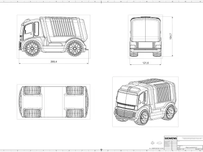 fire truck toys 3D print model