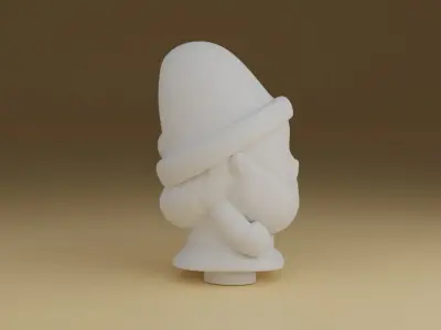 Santa clause 3D print model