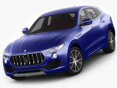 Maserati Levante 2017 3D model