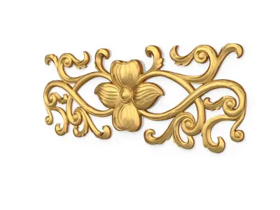 Classic decor ornament 133 3D model