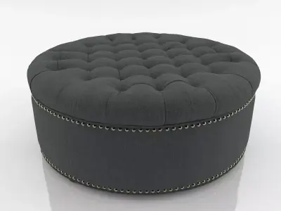 Diana Tufted Cocktail 3D model