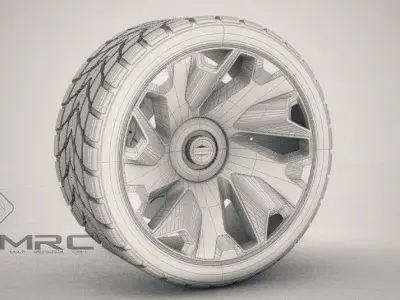 THE CORE RIM  Low-poly 3D model