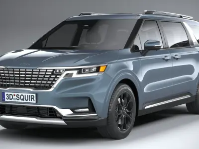 Kia Carnival 2022 3D model