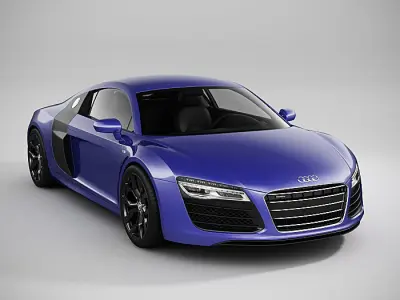 Audi R8 2014 3D model