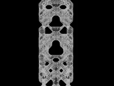 3d printable totem inspired decorative statue Free 3D print model