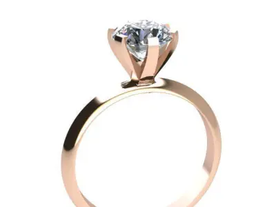 engagement ring  3D print model