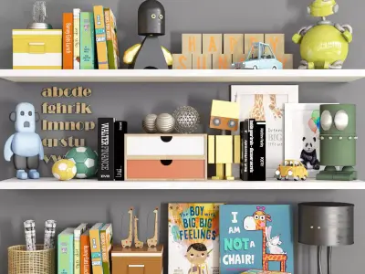 decorative set 30 3D model