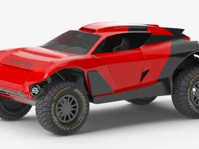 Extreme Off RAOD car 3D model
