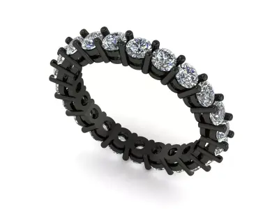 Diamonds Ring 02 3D print model