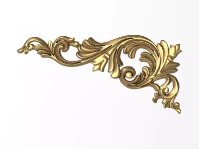  decorative pattern ready for 3D printing 3D model 317