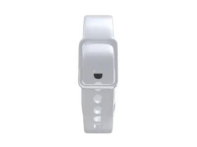 Samsung Galaxy Watch Fit E - White Low-poly 3D model
