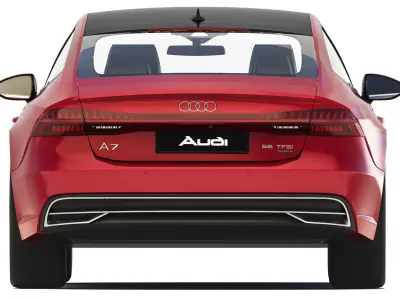 Audi A7 Sportback 2018 3D model