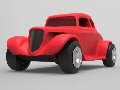 Legends car printable toy 3D print model