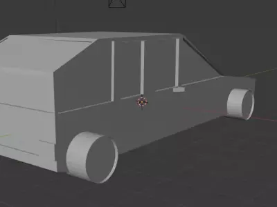 Passenger car  3D model
