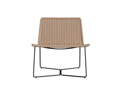 Outdoor Slope Lounge Chair 3D model