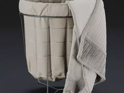 Laundry basket 3D model