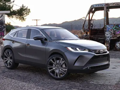 Toyota Harrier 2021 3D model