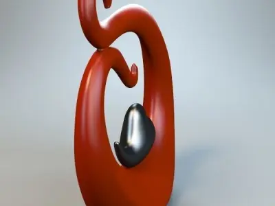 Black Heart m2 P 3D print model