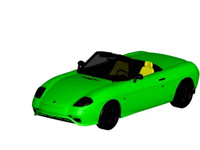 Fiat Barchetta  3D model