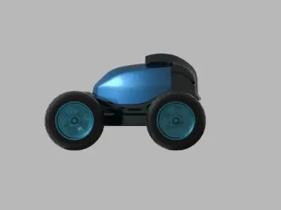 BLAST  TOY CAR 3D model