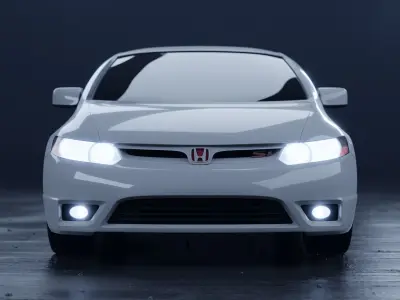 Honda Civic Si - 2006-2008 3D model