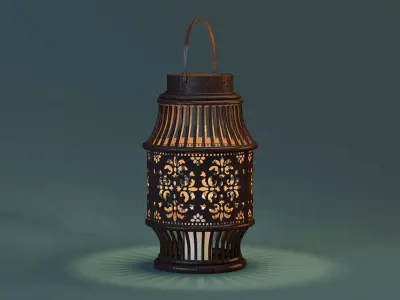 Alli Lantern by ZARA HOME 3D model