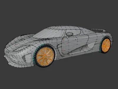 Koenigsegg Jesco 3D model