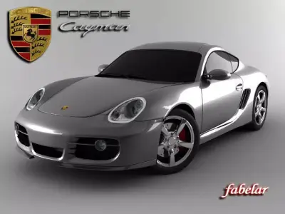 Porsche Cayman S 3D model
