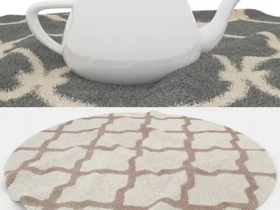 Rugs No 450 Low-poly 3D model