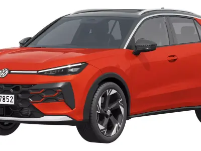 Volkswagen T-Roc 2026 3D model