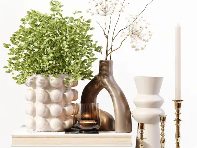Decoration Set 3D model purchase