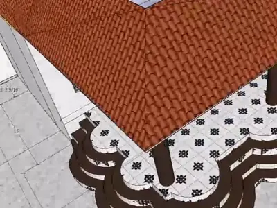 Home design Low-poly 3D model