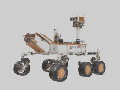 Mars Rover Model 1 Low-poly 3D model