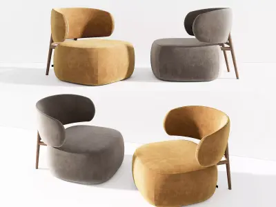 single chair Modern 3D model