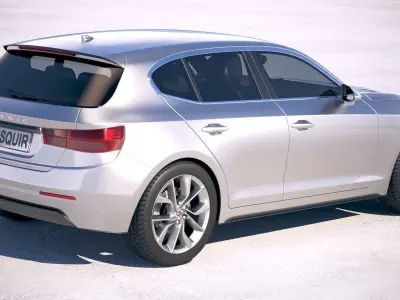 Generic Hatchback 2018 3D model