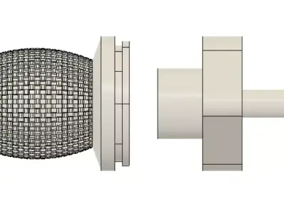 Bike gear shifter 3D print model