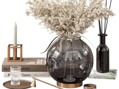 Decor set 3 3D model